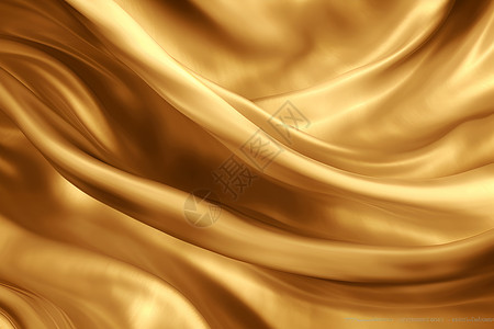 丝绸金色光滑的丝绸背景