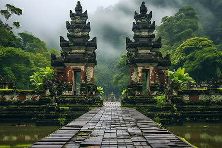 神圣的佛山背景图片