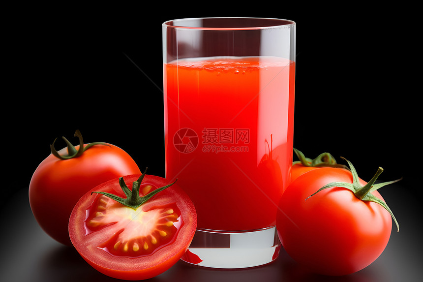 营养的番茄图片