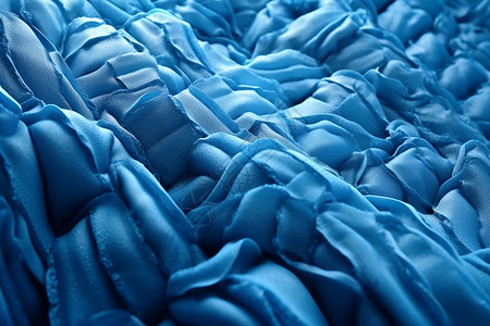 科技蓝色纹理冰冷的蓝色塑料插画