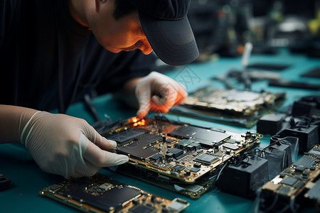 主板芯片修理芯片的工程师背景
