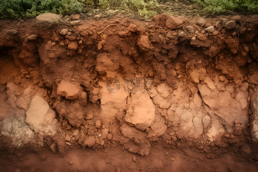 土壤的地质层图片