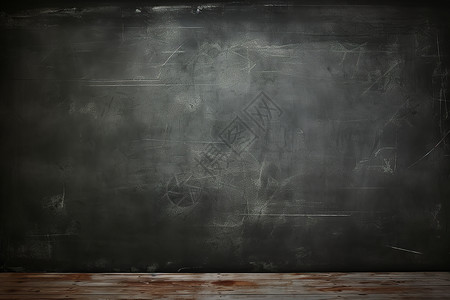 教室空白的黑板背景图片