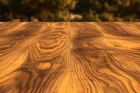 平整的木桌板背景图片