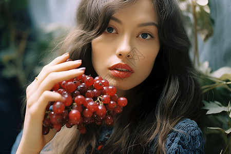 靓丽美室内优雅靓丽的女孩背景