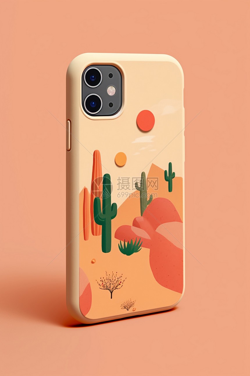 沙漠奇观的手机壳图片