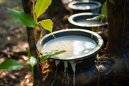 植物原料乳白色的橡胶背景