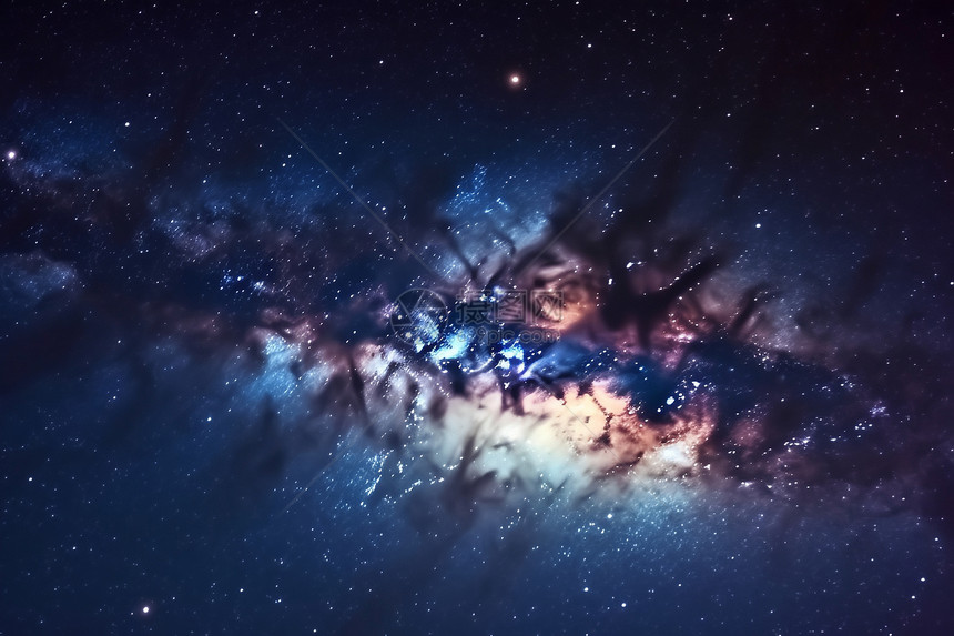 宇宙的色彩斑斓图片