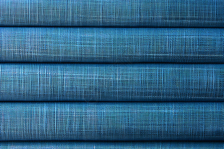 蓝色纺织物蓝色麻布高清图片