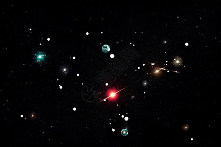 宇宙的星系背景图片