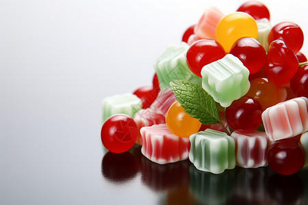 彩色方形背景彩色的糖果背景