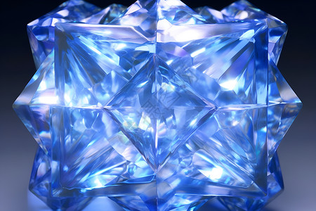晶莹剔透的钻石背景图片