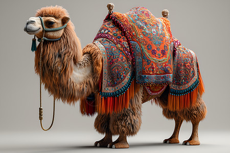 骆驼之美背景图片