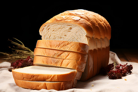 美味的面包图片
