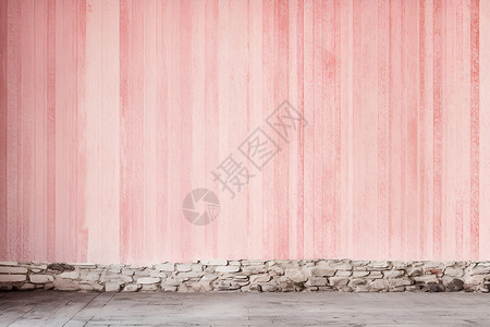 粉红色墙壁背景图片