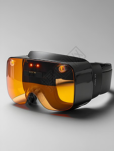 创新科技的虚拟现实眼镜背景图片