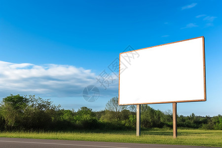 巨幅广告牌背景图片