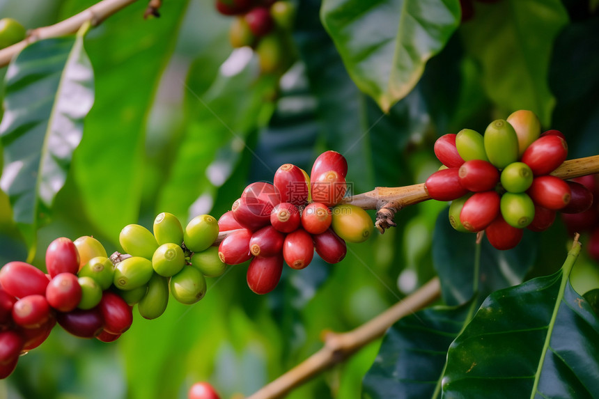 咖啡植物图片