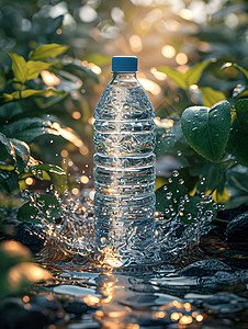 新安江畔江畔水瓶设计图片