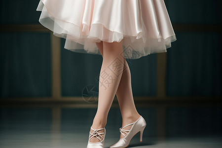 芭蕾女演员背景图片