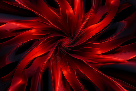 红花装饰框炫彩鲜艳的红花设计图片