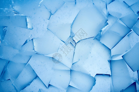 晶莹剔透的冰块背景背景图片