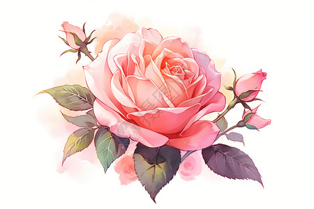 玫瑰之美背景图片