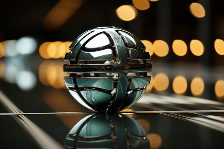 未来科技的球体设计背景图片