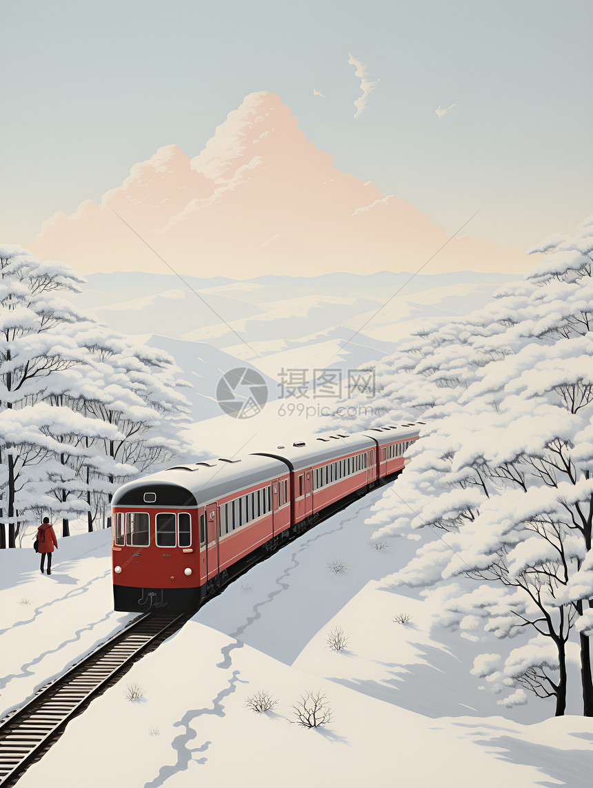 冬林列车图片