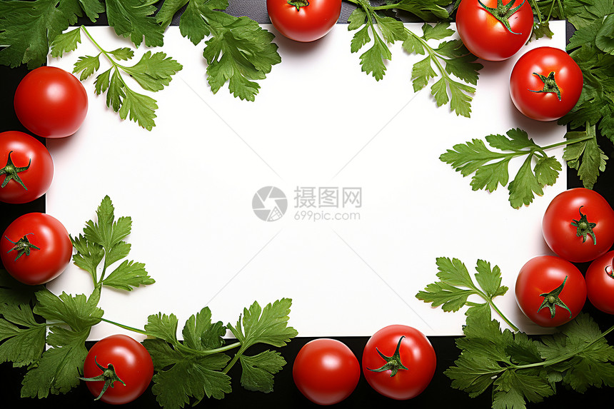 新鲜蔬果的集结图片