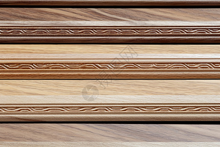 精致纹路的木制门框背景图片