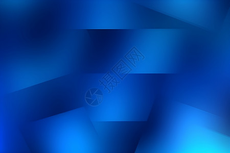 深蓝色代金券抽象几何艺术背景