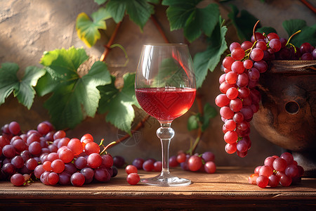 多汁的葡萄背景图片