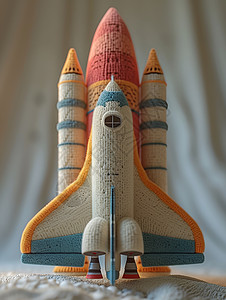 火箭毛毡背景图片