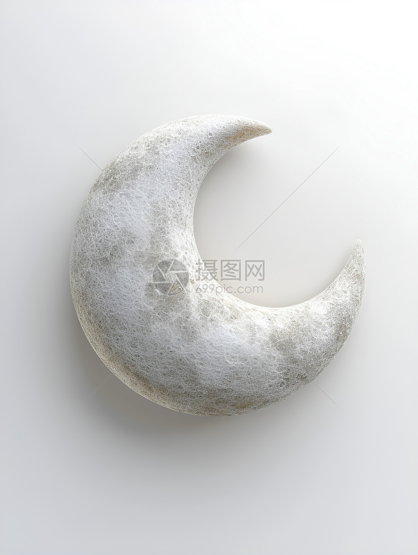 毛毡月亮图片
