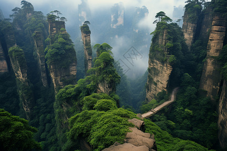 高山之旅背景图片