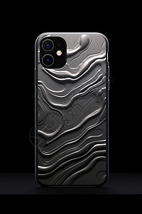 波纹设计的手机壳背景图片