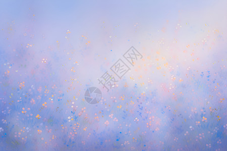 梦幻的紫色花卉背景图片