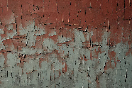 红油漆红灰墙壁背景