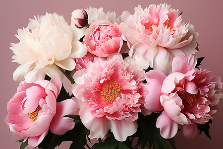 粉色的鲜花背景图片