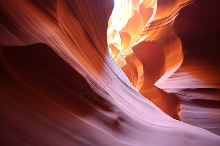 沙漠中的砂岩峡谷背景图片
