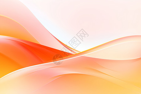 橙色水波纹光滑石湖高清图片