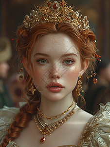 公主风格的女性背景图片