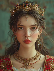 皇家贵妇美丽饰品素材高清图片