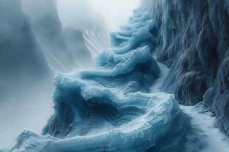 冰雪王国背景图片