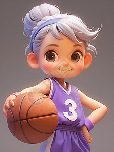 篮球女孩背景图片