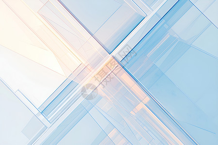 梦幻几何玻璃背景图片