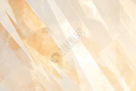 玻璃立方体橙色和淡蓝色调背景设计图片