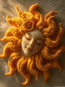 太阳女神背景图片