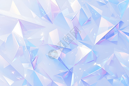 水晶般的几何花纹背景图片
